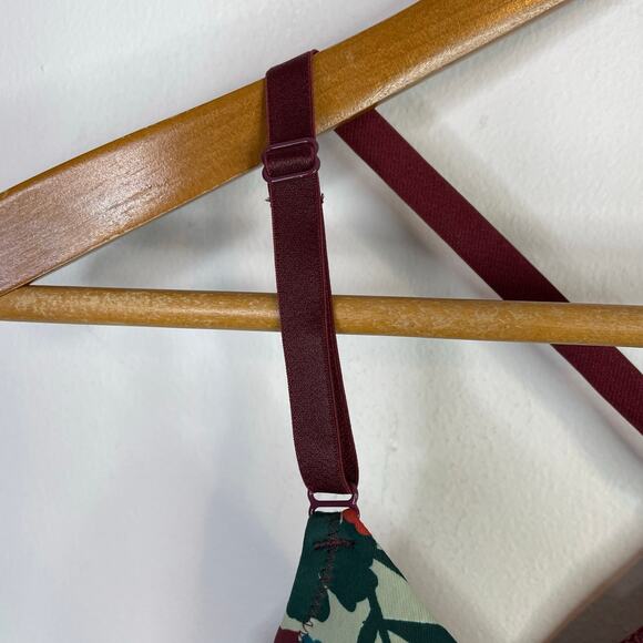 Adore me Adore Me Anais Lightly Padded Contour Demi Bra Front Closure 36D 36 D - Picture 5 of 10